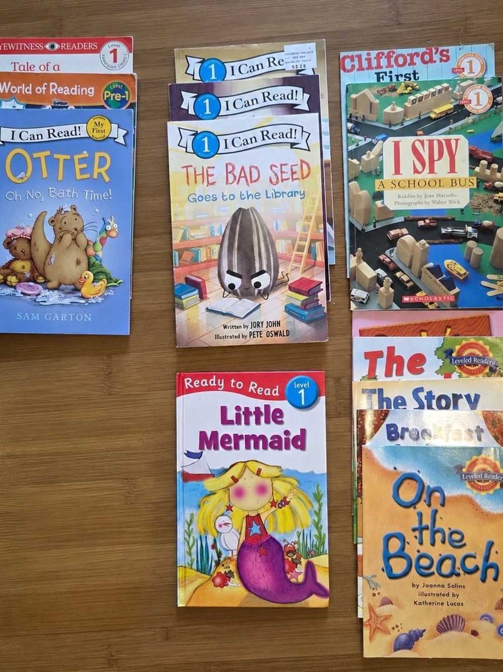 Bundle 14 books I Can Read level: my first, Pre-1, 1 Beginning/ Scholastic